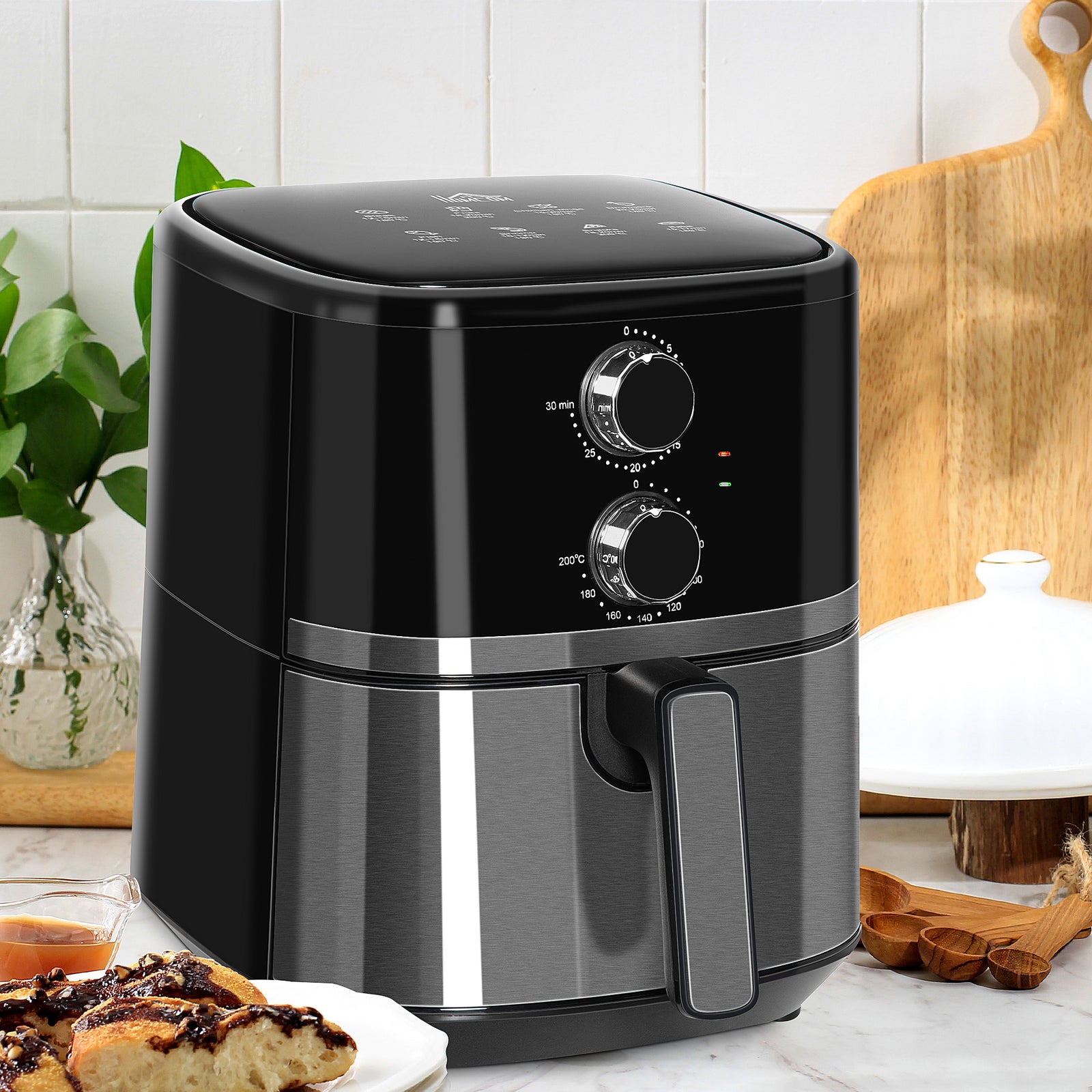 Air Fryer 1500w 4.5l Air Fryers Oven With Timer