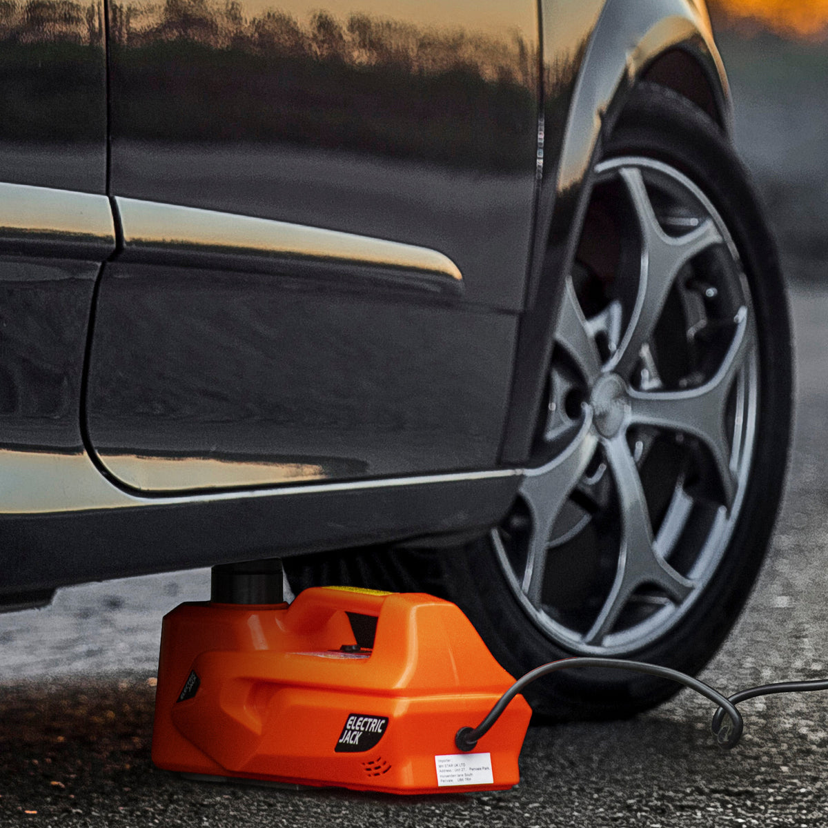 5 Ton 12v Automatic Car Jack Kit, Impact Wrench