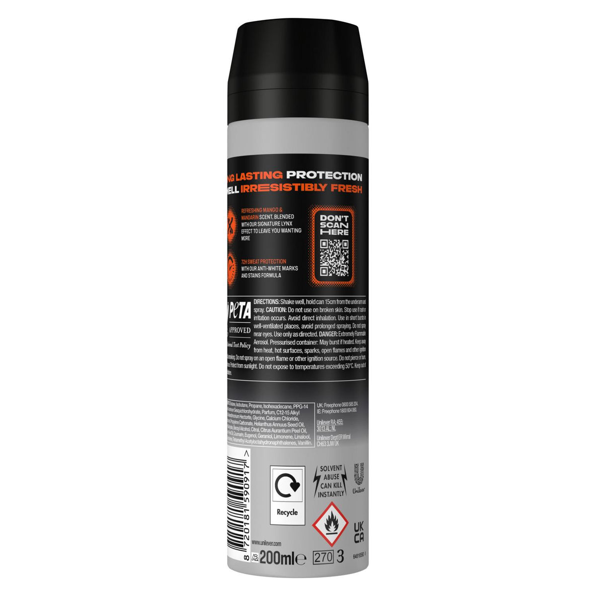 Sunset Fresh Antiperspirant Deodorant 72h Sweat Protection 200ml | Set of 12
