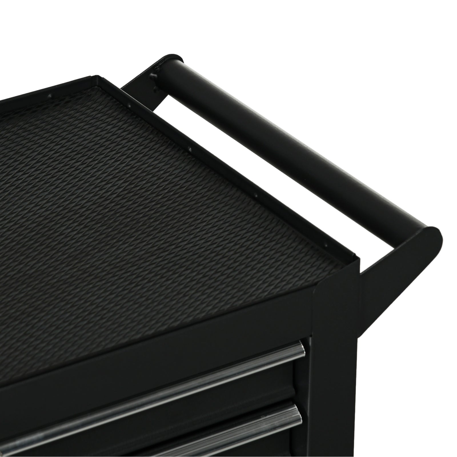 Roller Tool Cabinet, 7 Drawers, Garage | Black