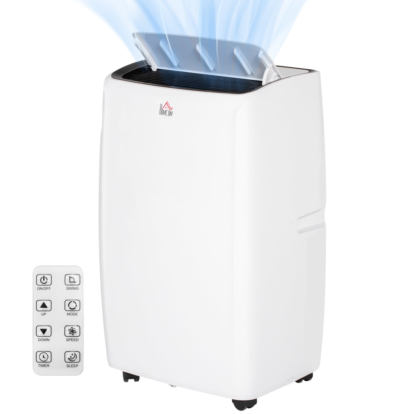 12000 Btu Mobile Air Conditioner Unit For 28m², 24h Timer