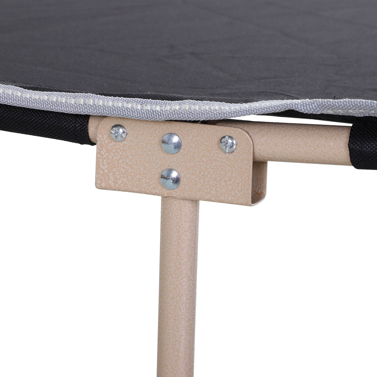 Single Person Folding Camping Cot Portable Camp Sleeping Bed | Black
