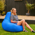 Recliner Indoor Outdoor Bean Bag Chair | Blue