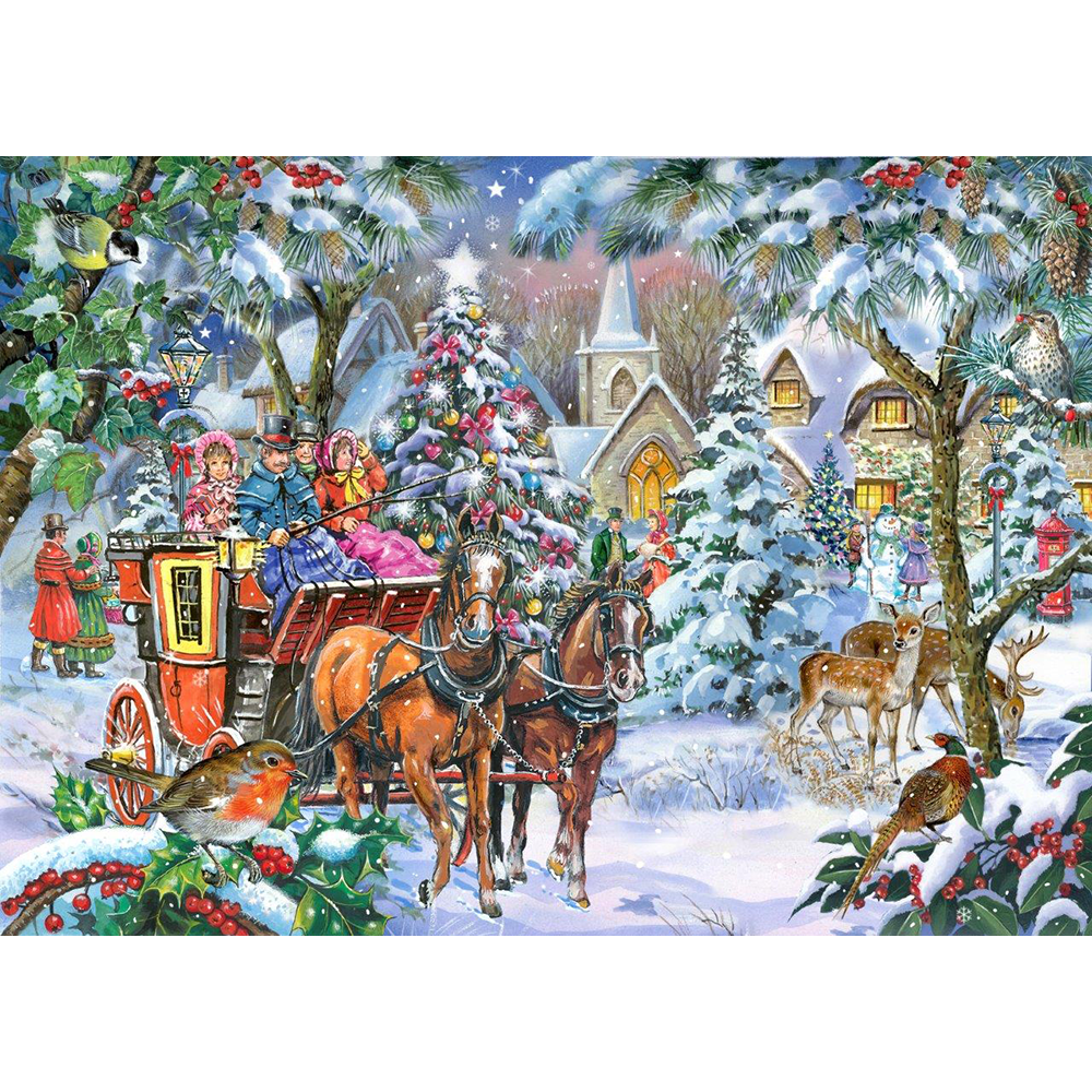 Coach Party - 1000 Piece Jigsaw Puzzle For Adults