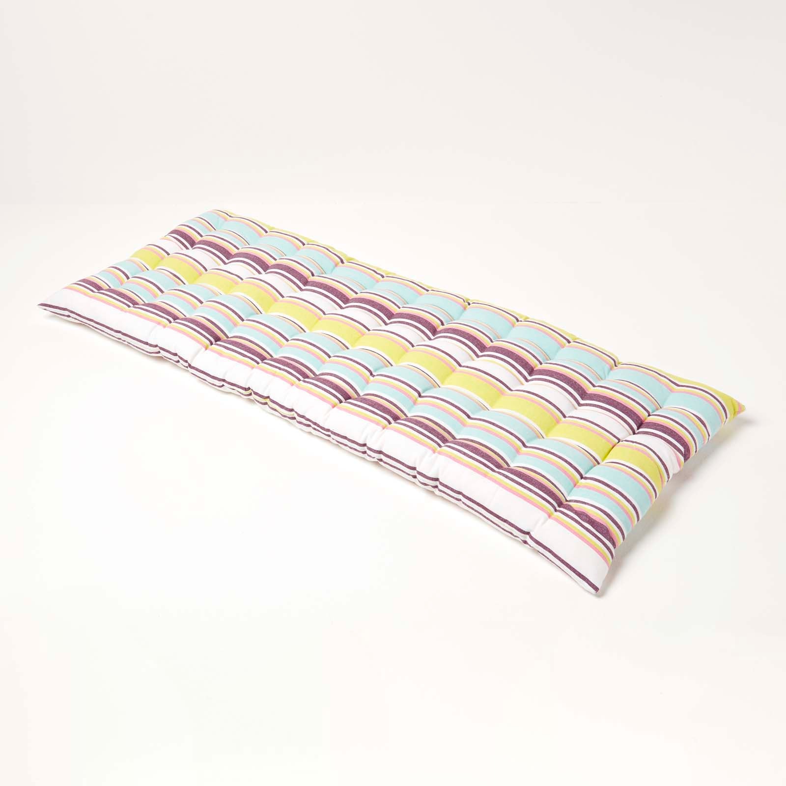 Striped Bench Cushion 2 & 3 Seater | 2 | Osaka Green