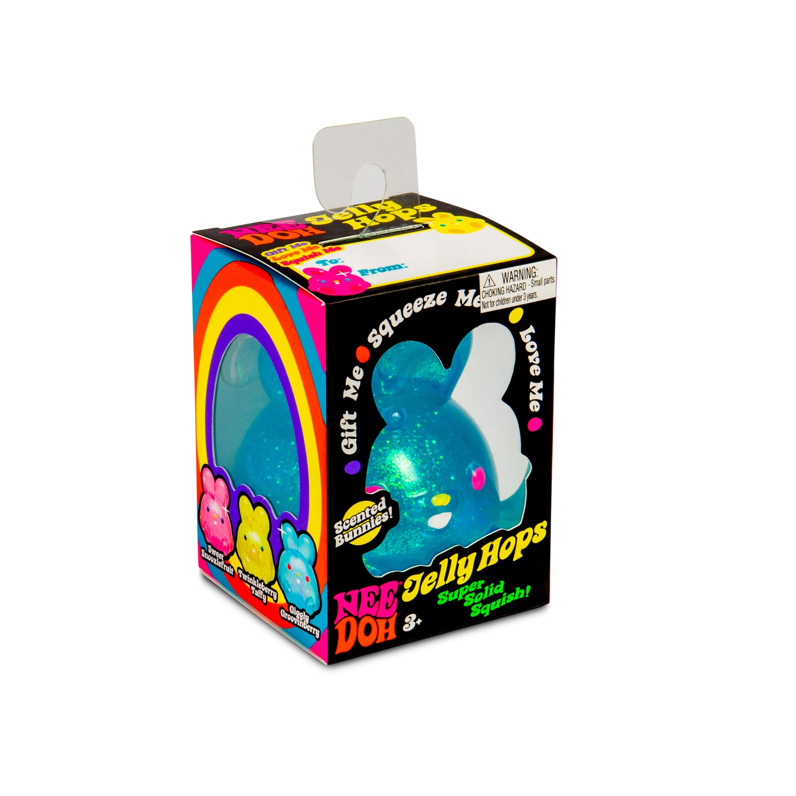 Needoh Jelly Hops - Scented Bunny Squishy Toys For Kids & Adults