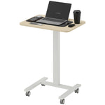 Standing Desk Sit Stand Desk With 4 Rolling Wheels