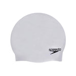 Unisex Adult 3d Silicone Swim Cap | One Size | Silver