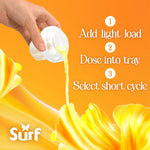 Liquid Laundry Detergent Magnifi-scent Wash Sunshine Blossom 1.485l-55w,4pk