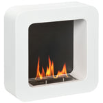 Wall Mounting Bio Ethanol Fireplace Heater Burning 1l Tank