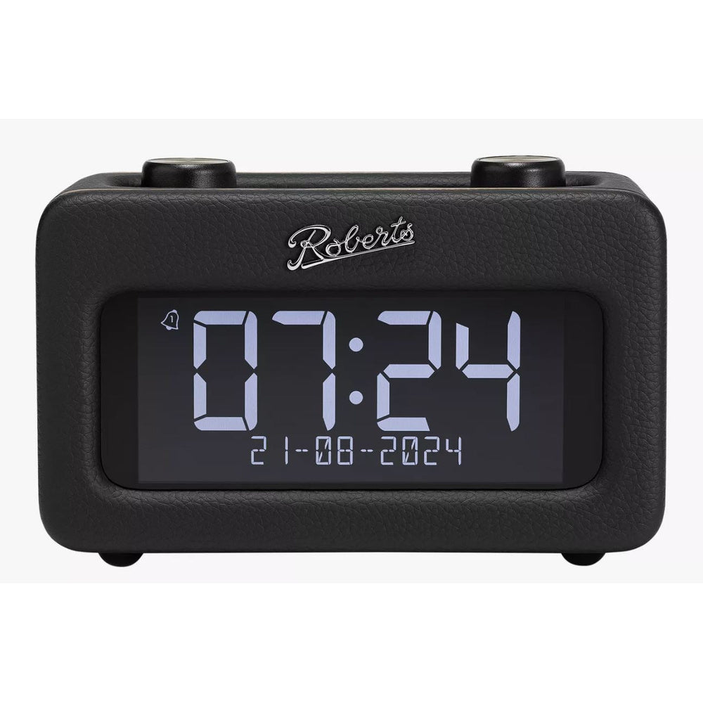Revival Rest Digital Fm/dab Bluetooth Bedside Clock Radio | Black