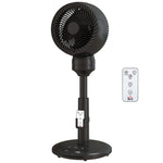 9" Pedestal Cooling Fan With Adjustable Speed And Mode | Black