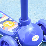 Kids 3 Wheel Scooter For 2-6 Years Old W/ Adjustable Height | Blue