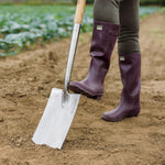 Stainless Steel Digging Spade Rust Resistant Fsc For Gardening | Silver