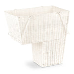 Stair Storage Basket - White