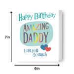 Daddy Birthday Card Official Product