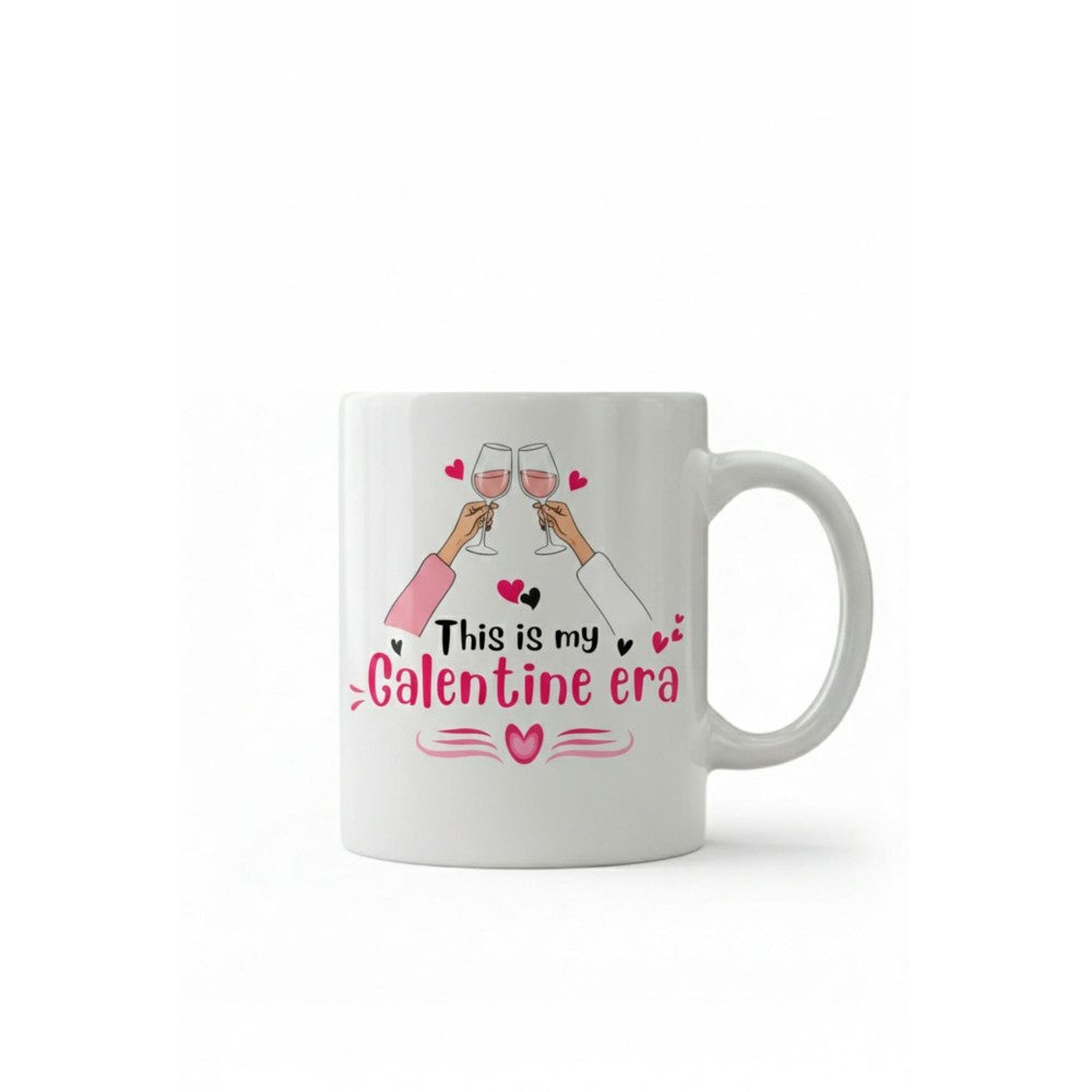 Dyzi This Is My Galentine Era Printed Ceramic Mug Valentine’s Day Gift