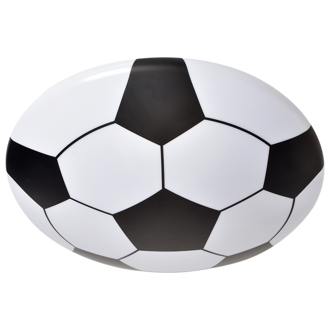 Ball 40cm Wall Or Ceiling Led Lamp 18w A Fun And Economical Eye Catching Feature For Bedroom Playroom Or Man Cave
