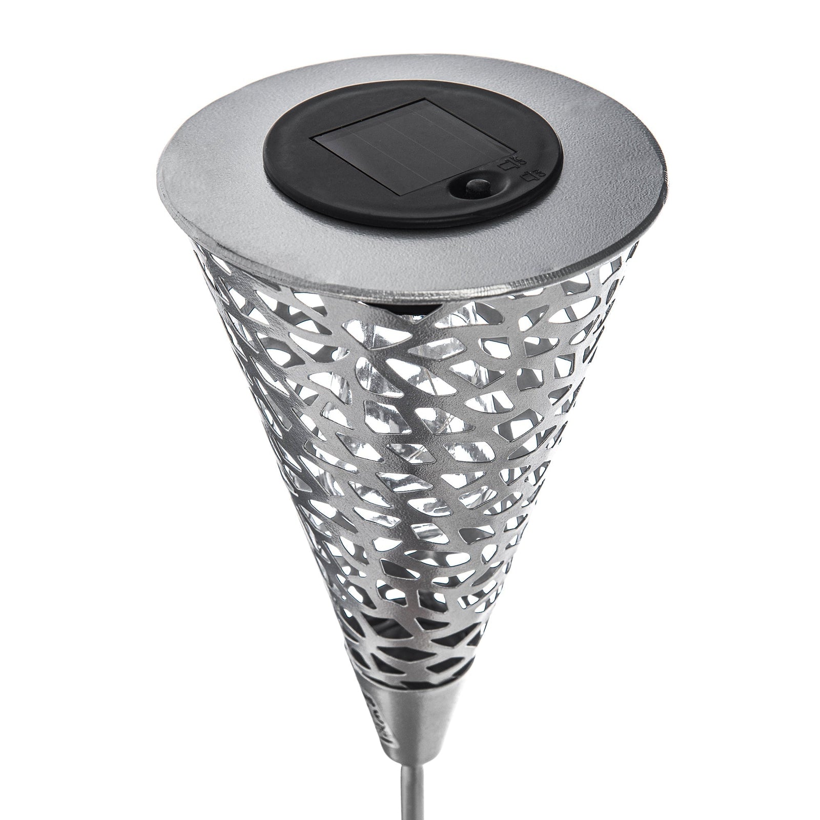 Solar Power Ornament Silhouette Stake Light