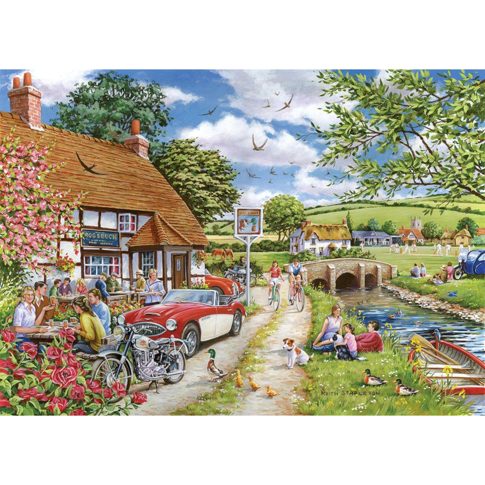 Sunday Lunch - 1000 Piece Jigsaw Puzzle For Adults