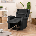 Corcoran Electric Riser Recliner With Massage And Heat | Black