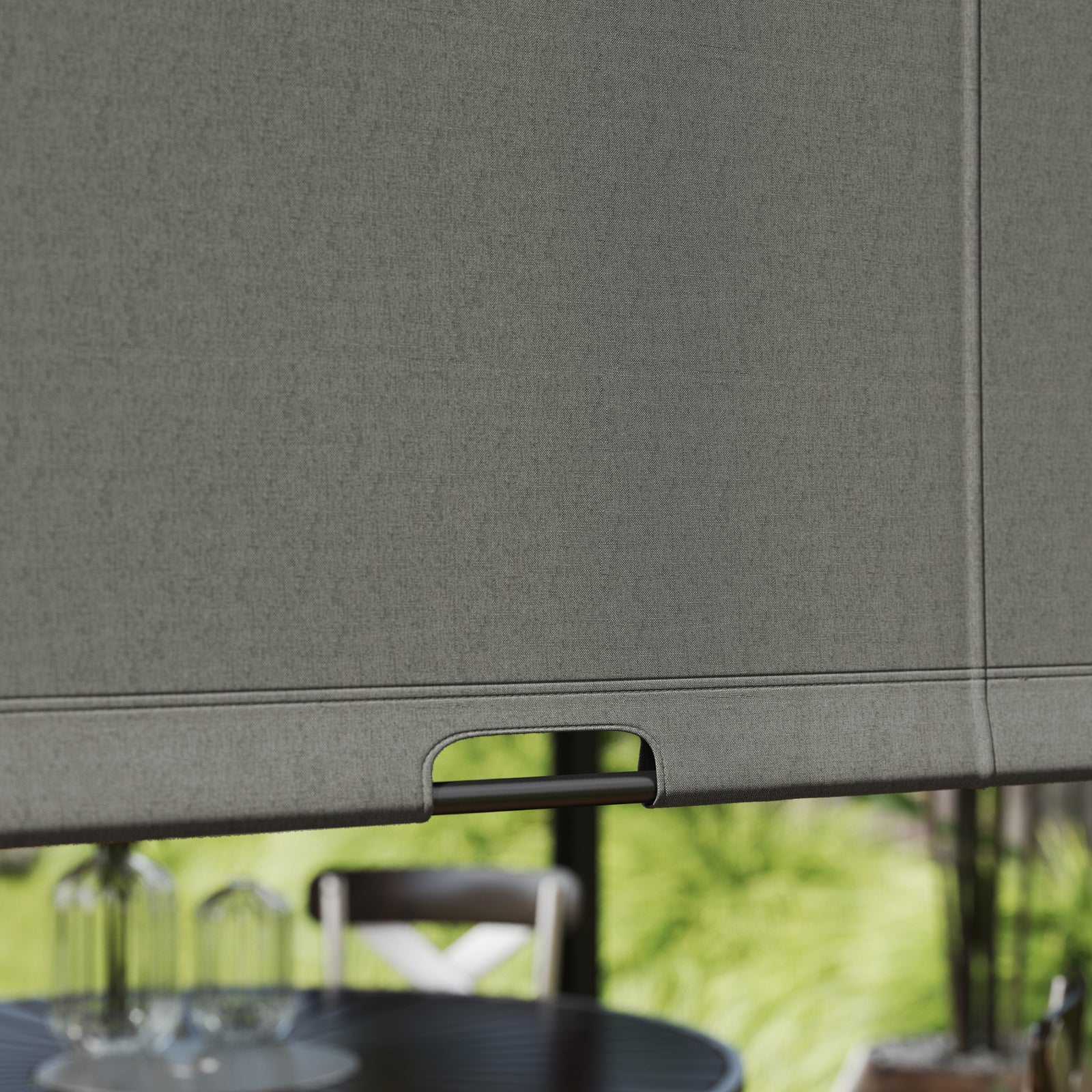 3 X 3(m) Pergola Metal Gazebo Outdoor Sun Shade Shelter