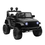 12v Kids Electric Ride On Car Truck Off-road Toy W/ Remote Control | Black