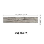 Diy Self-adhesive Pvc Wood Flooring Rustic Lifelike Wood Grain