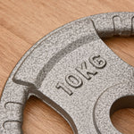 2" Olympic Weight Plates Set - 2 X 10kg | Silver