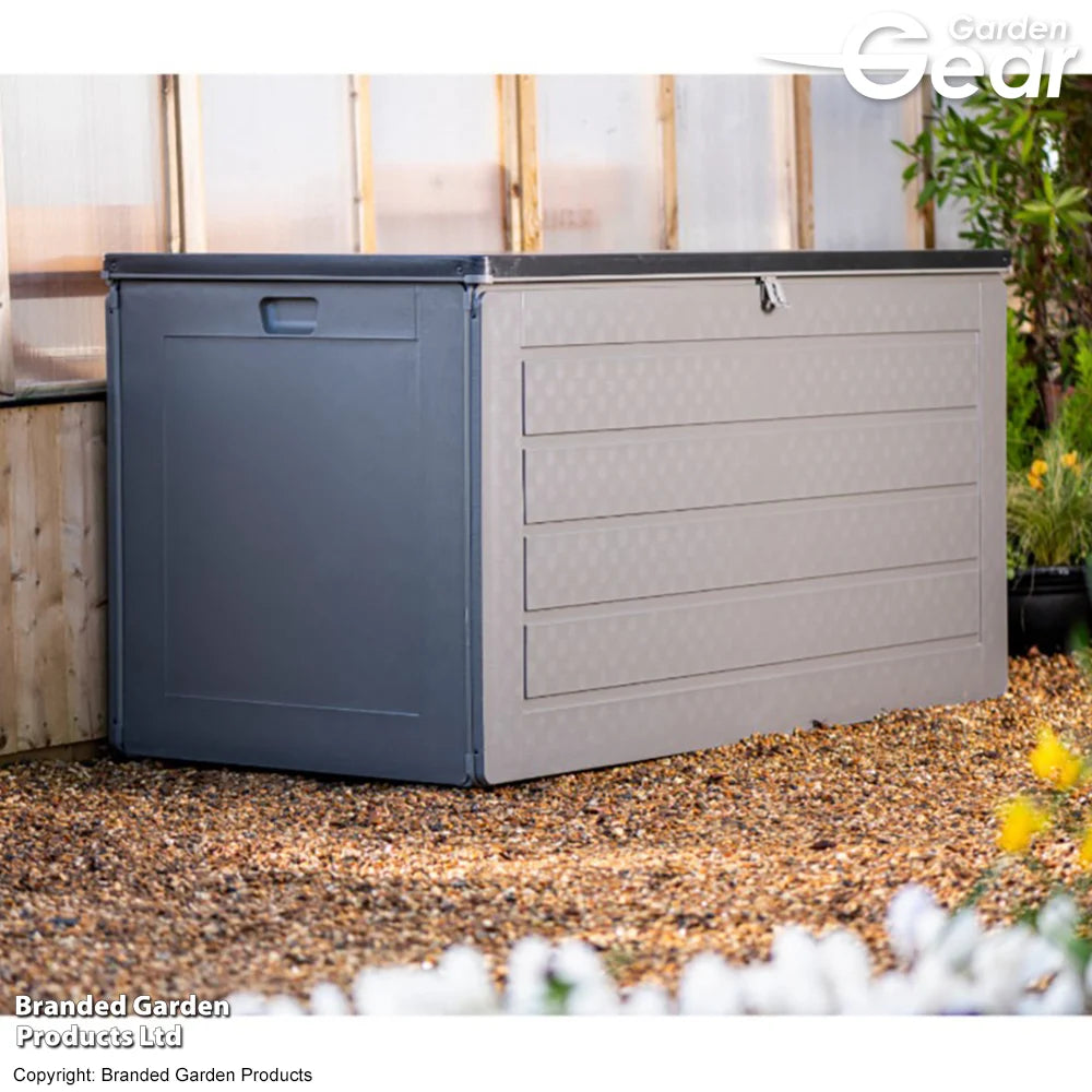 Garden_Gear 680-litre Lockable Garden Storage With Sit On Lid