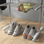 3/4 Tier Clothes Airer Stainless Steel Clothes Drying Rack | Medium | White