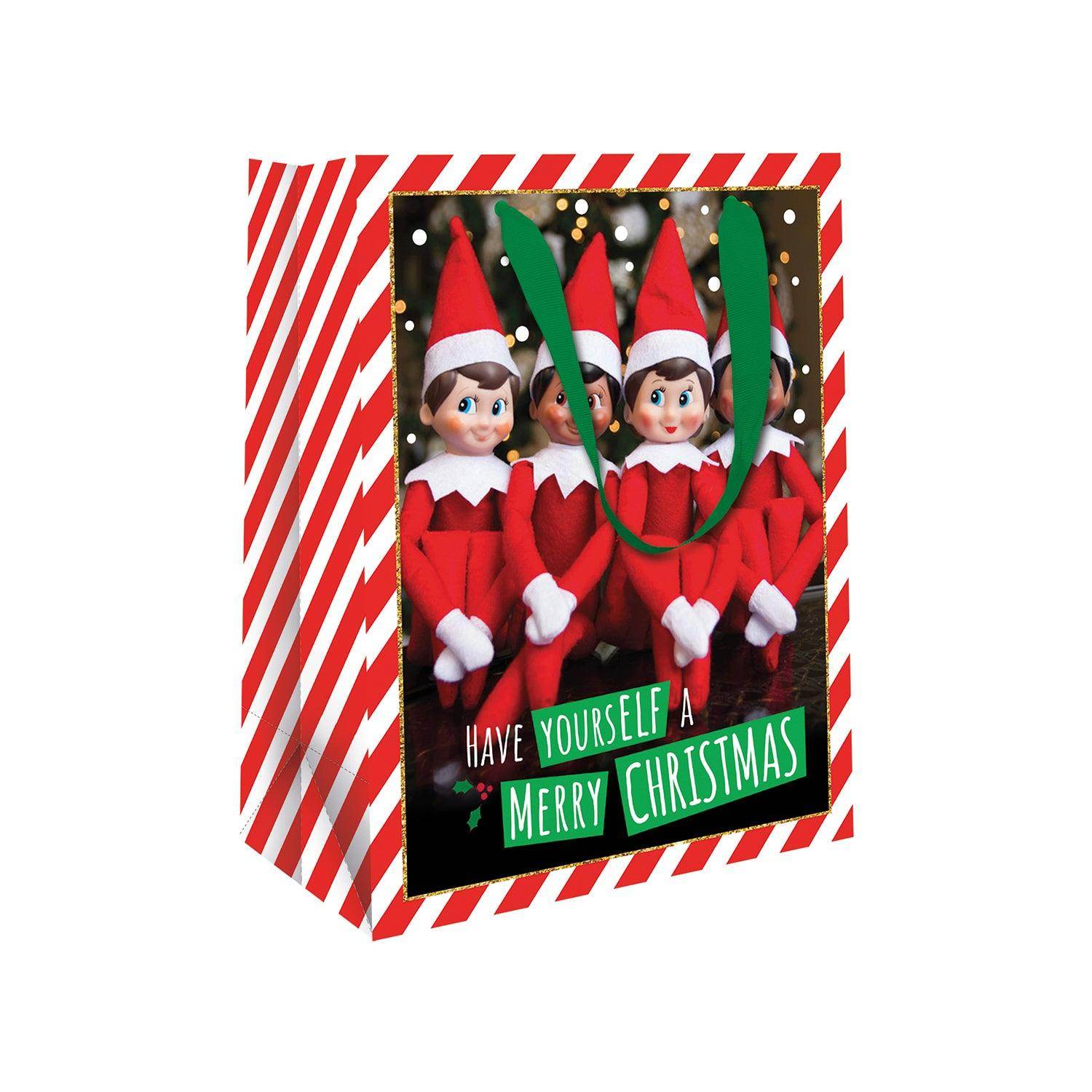 Elf On The Shelf The Christmas Medium Gift Bag Official Product