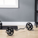 Olympic Weight Plates Tri-grip Barbell Weights Set - 5kg per plate | Black