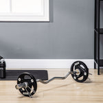 Olympic Weight Plates Tri-grip Barbell Weights Set - 5kg per plate | Black