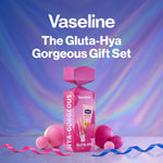 Vaseline Gluta-hya Gorgeous Gift Set: Lotion, Serum & Lip Glow