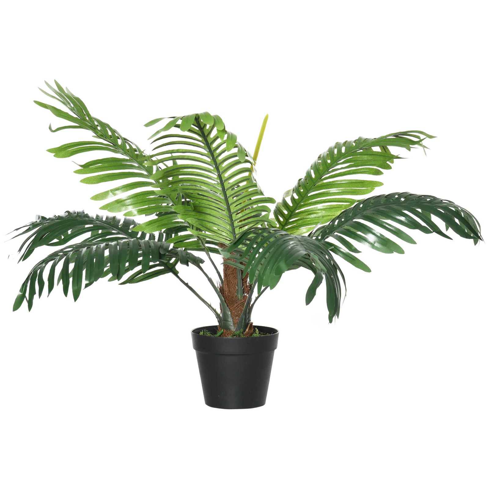 60cm Artificial Palm Tree Fake Plant In Pot Indoor Outdoor