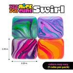 Needoh Nice Cube Swirl - Squishy Fidget Toy