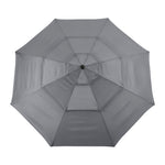 Outdoor 3-tier Umbrella With Crank And Tilt Without Base | One Size | Light Grey
