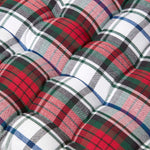 Tartan Check Bench Cushion 2 & 3 Seater | 2 | Red
