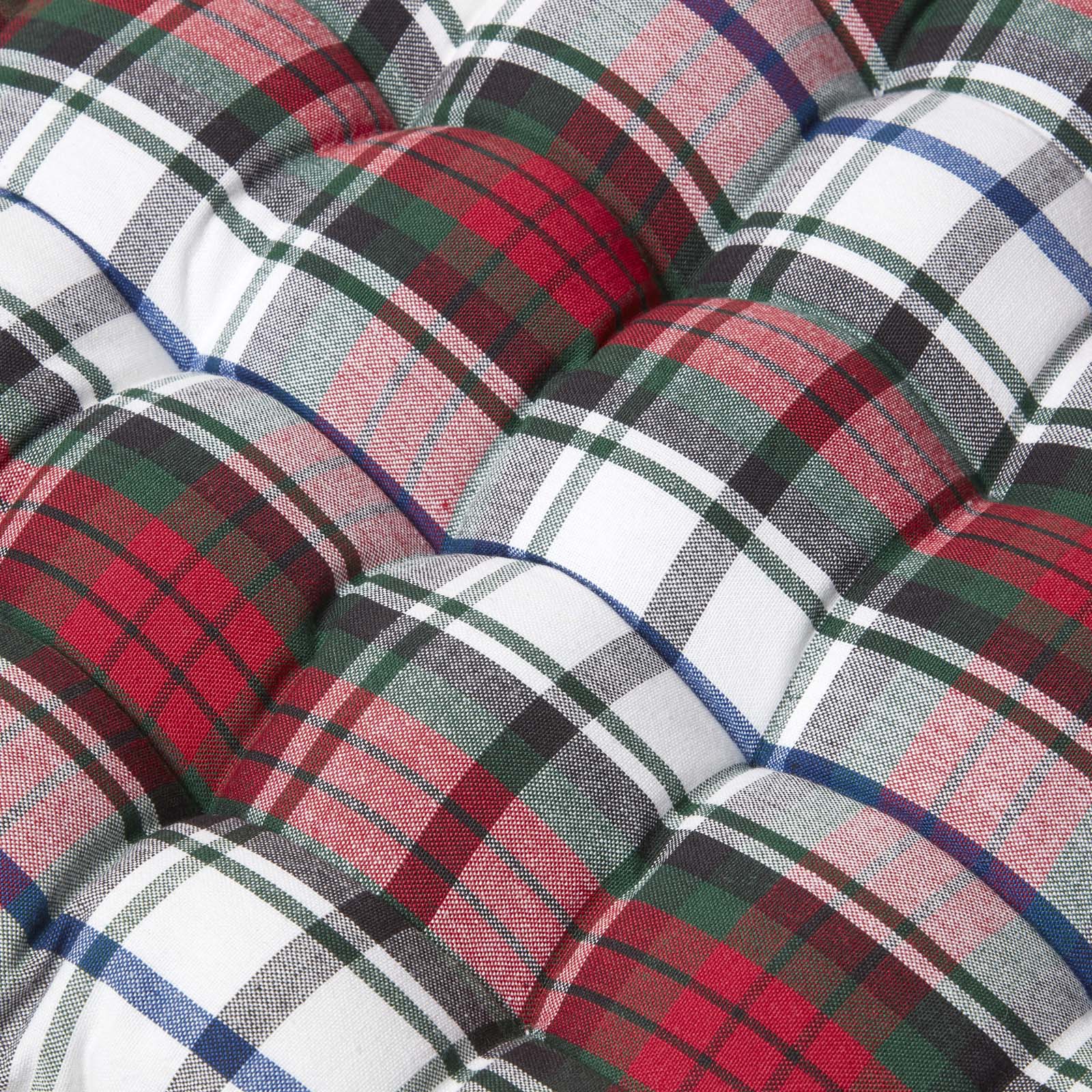 Tartan Check Bench Cushion 2 & 3 Seater | 2 | Red