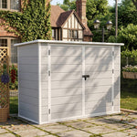 Breeins 7x4 Ft Outdoor Bicycle Storage Shed