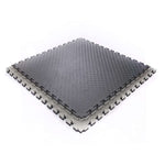 40mm Premium Reversible Eva Tatami Foam Mats  | Set-of-12 | Black & Grey