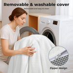 Lavio Mattress Topper 4 Inch Cooling Gel Memory Foam Double Non Slip Washable