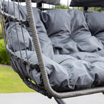Haversham Swinging Double Garden Seat | Double | Dark Grey