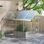 Aluminium Greenhouse With Door And Window