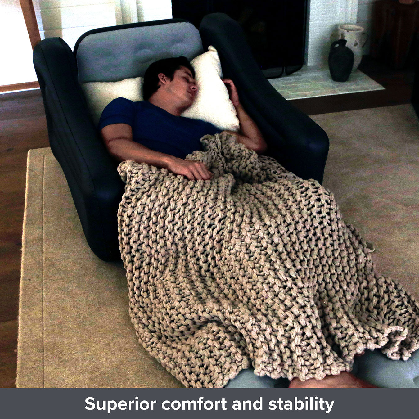 Self-Inflating Chair Bed | Single