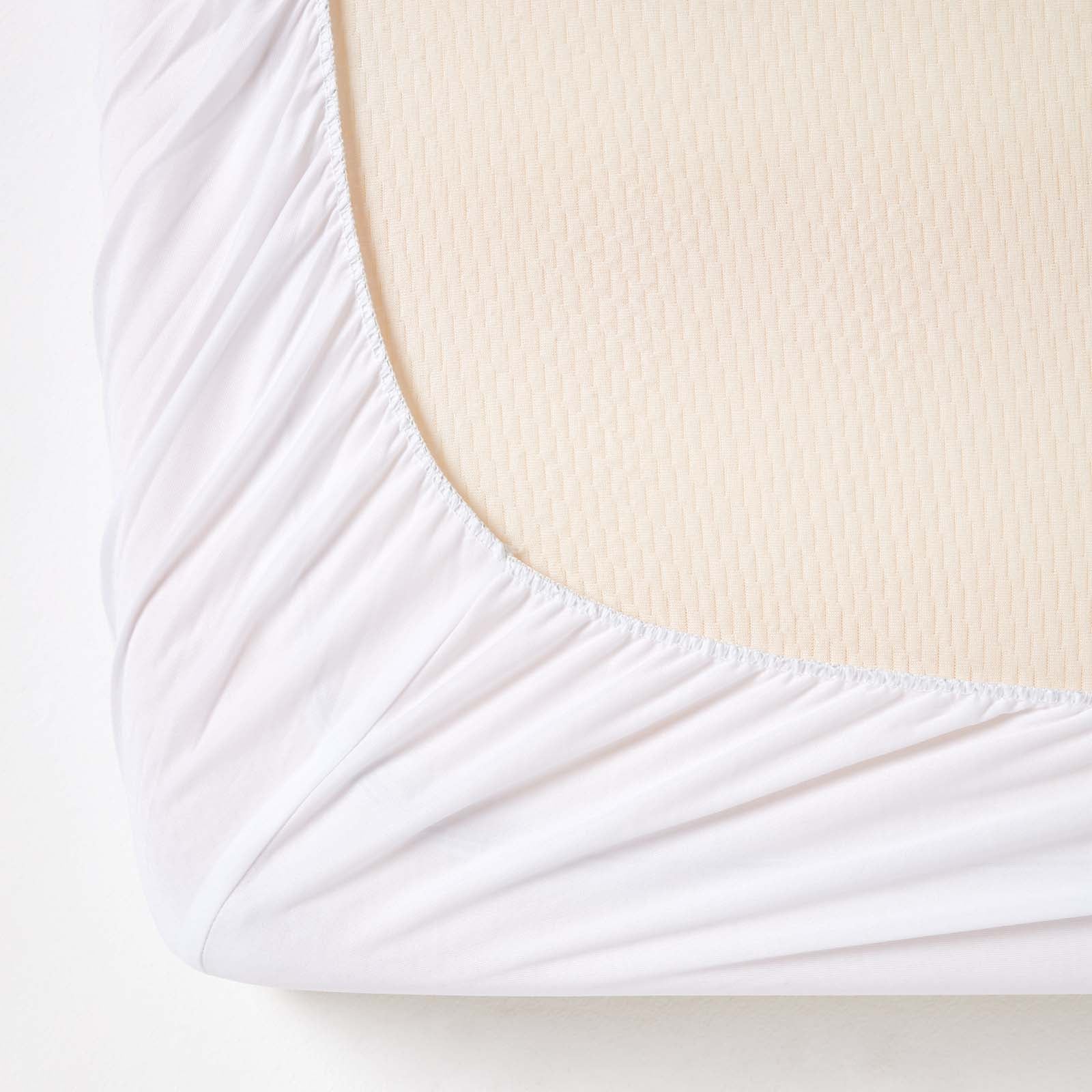 Quilted Waterproof Mattress Protector | Super King | White