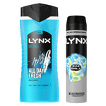 Ice Chill Shower Gel Bodywash, 500ml & Anti-perspirant Spray 250ml | Set of 6