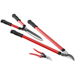 3 Pc Garden Shears Set W/ Hedge Shears, Lopper