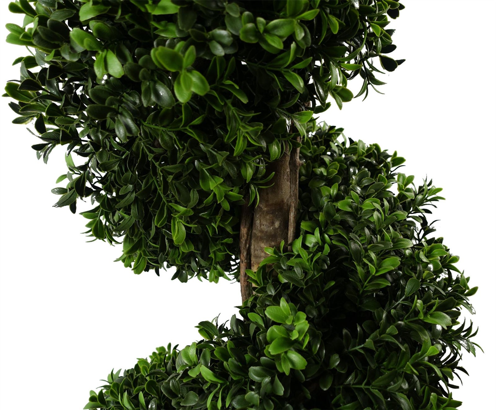 150cm Pair Of Spiral Buxus Artificial Tree Uv Resistant Outdoor